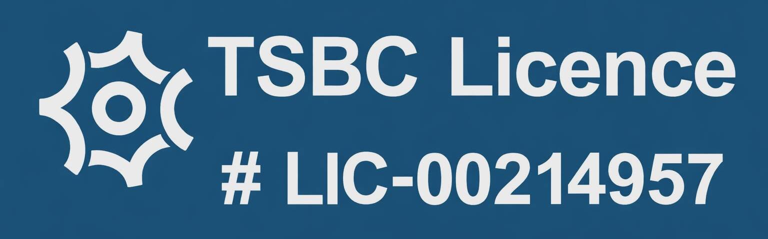 TSBC Licence #LIC-00214957